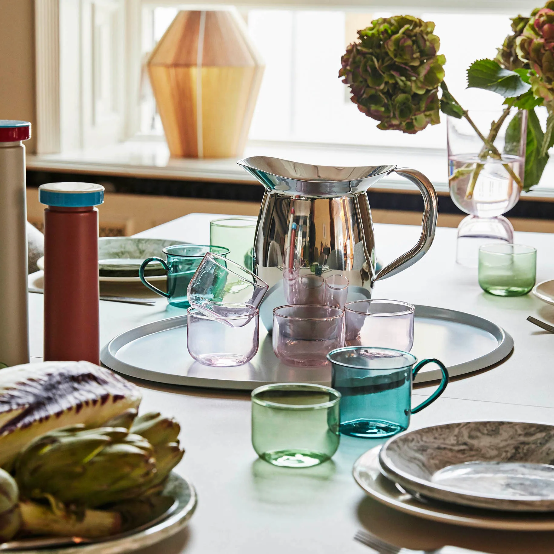 Hay Indian Steel Pitcher Kanne 2 Hay Indian Steel Pitcher Kanne – Bild 2