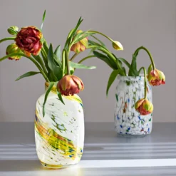 Hay Splash Roll Neck Vase M 22cm 7 Hay Splash Roll Neck Vase M 22cm -Hay 44581 01 03 e8451ff176