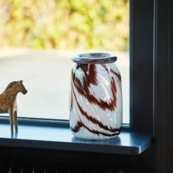 Hay Splash Roll Neck Vase L 27cm 6 Hay Splash Roll Neck Vase L 27cm -Hay 44582 01 03 61186c1159