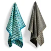 Hay Tea Towel Marker Diamond Geschirrtuch 2er Pack