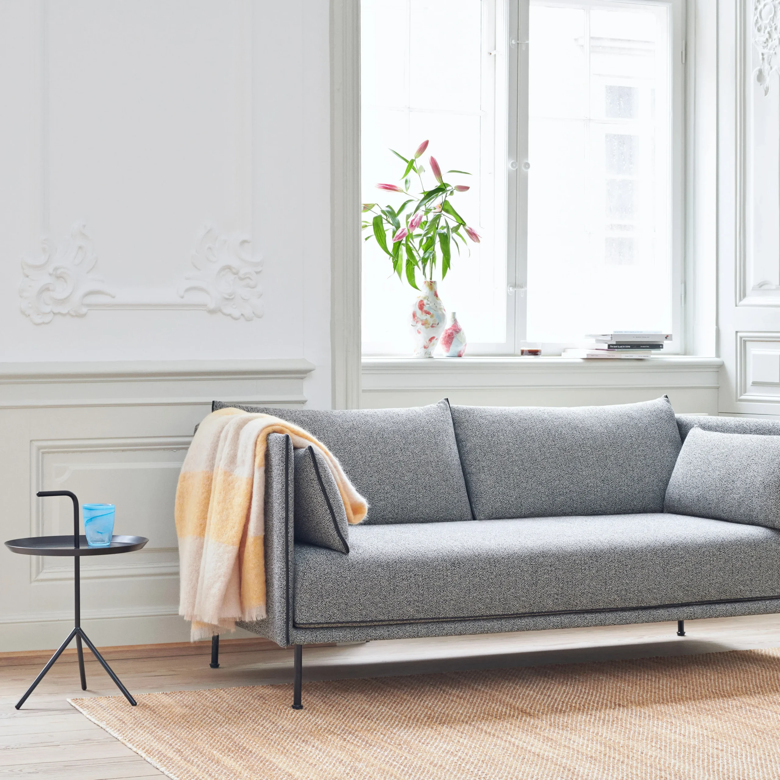 Hay Moiré Kelimteppich 170 X 240cm 4 Hay Moiré Kelimteppich 170 X 240cm – Bild 4