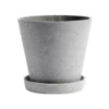 HAY Flowerpot With Saucer Blumentopf XXXL Ø34 Cm