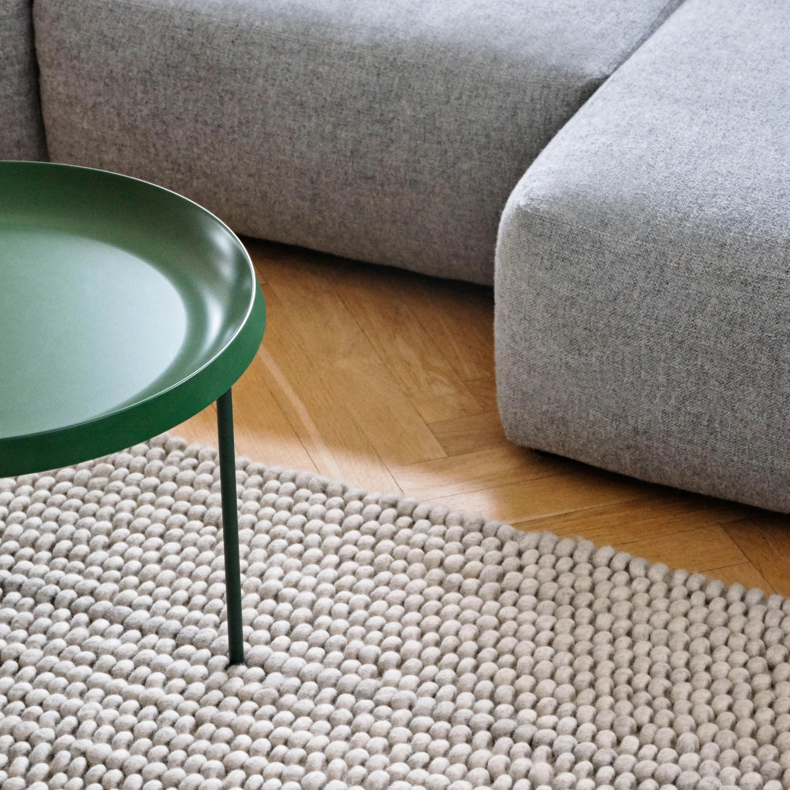 Hay Peas Wollteppich 140 X 200cm 4 Hay Peas Wollteppich 140 X 200cm – Bild 4