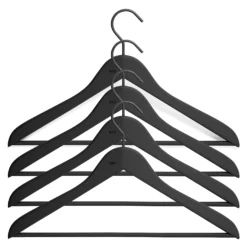 HAY Kleiderhaken Mit Stange Slim 4er Pack