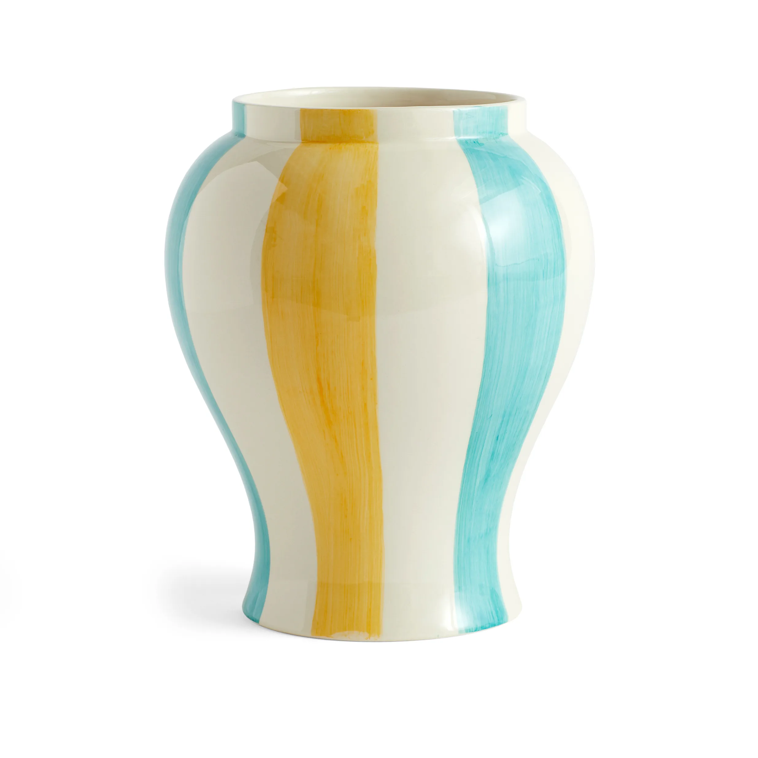 Hay Sobremesa Stripe Vase L 25cm 1 Hay Sobremesa Stripe Vase L 25cm
